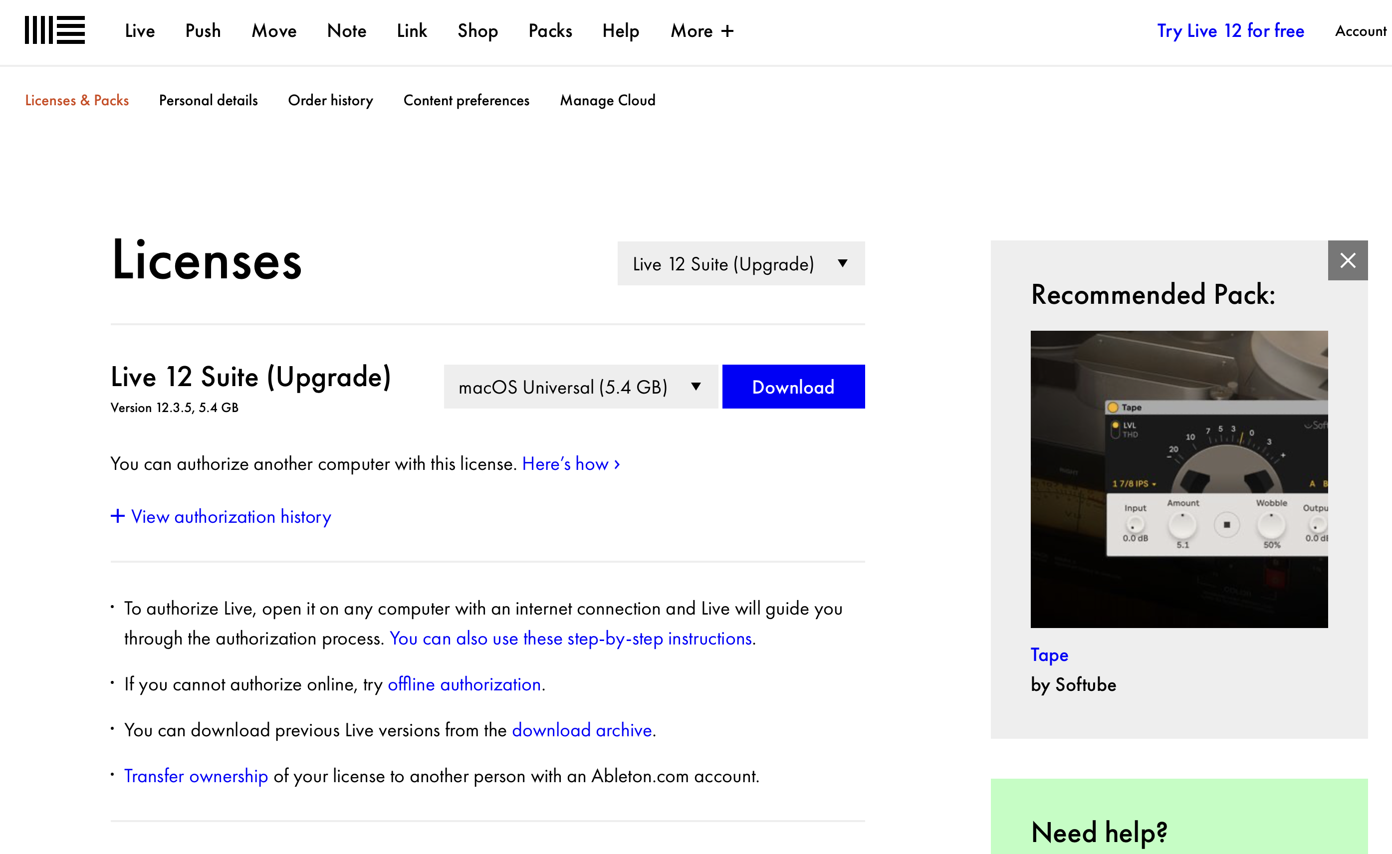 Ableton Live 12.3 Suite